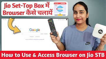 How To Install & Use Browser App in Jio Set Top Box 🌐 | How to use browser in Jio Set Top Box