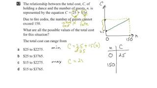 EQAO Grade 9 Academic Math 2017 Question 17 Solution