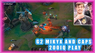 G2 Mikyx And G2 Caps 200IQ Play vs BDS Nuc [G2 vs BDS]