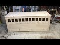 Wooden Dog Crate Table