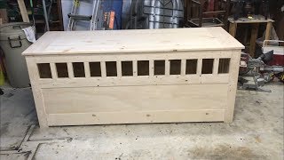 Making a Dog Crate Table