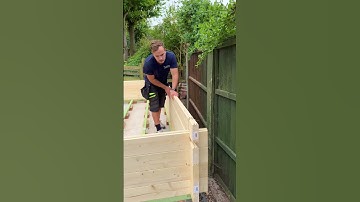 How I built this Summerhouse part 1 #logcabin #summerhouse #gardenroom #diy #lincolnlogs #shorts