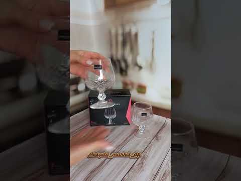 Набір келихів для бренді 320 мл 2 шт Cristal d'Arques Paris Longchamp Q9150, видео 1