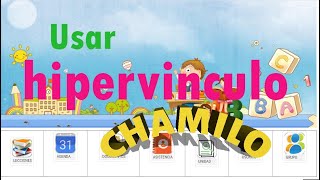 Personalizar curso de CHAMILO con Hipervinculo