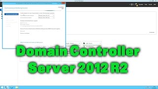 Einrichtung eines Domain Controllers unter Server 2012 R2 - DEUTSCH