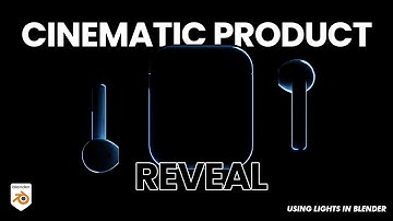 Product Reveal Animation Blender using Lights