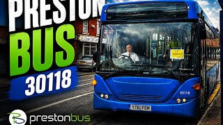 Route 35 Preston Bus Scania K230UB Omnilink 30118 - YT61 FEM