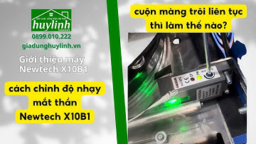 Cách chỉnh độ nhạy của mắt thần Newtech X10B1 #huylinh #newtech