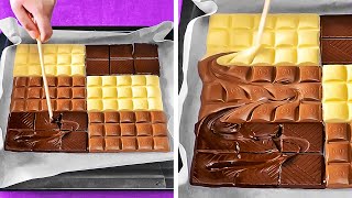 Recettes au chocolat que vous pouvez faire en 5 minutes ?? Desserts savoureux et recettes faciles