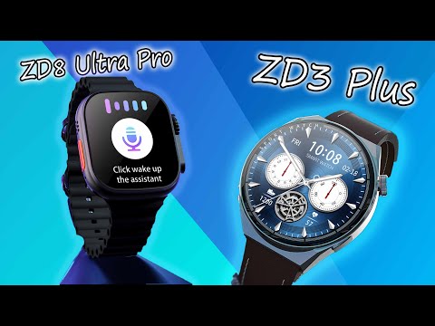 Распаковка! Смарт часы ZD8 Ultra Pro и Zordai ZD3 Plus