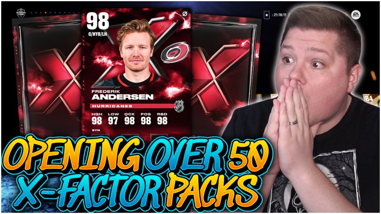 OPENING OVER 50 X-FACTOR PACKS