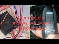 TVS Apache RTR BS6 bike Alram system hai security lock install टीवीएस बीएस 6बाइक सिक्योरिटी लॉक 