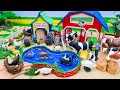 25 Minutes Satisfying with Build Cow, Chicken Barn | Caring for Newborn Calves | Farm Playset Toys
