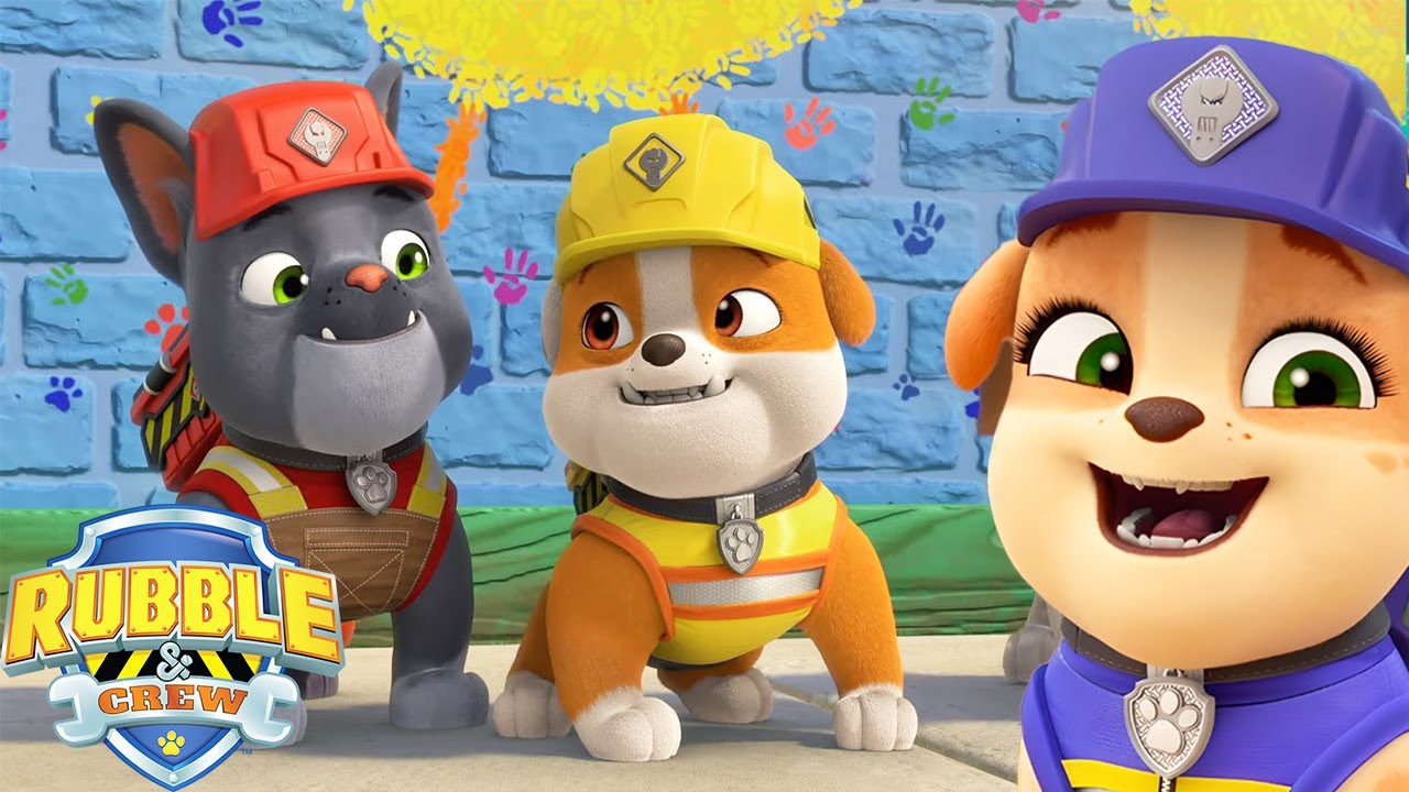 Apprenez A Peindre Avec Des Gravats Et De L'équipage (Compilation) | Ruben & Cie