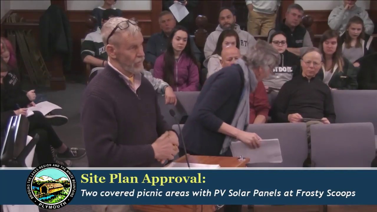 Plymouth Planning Board 4/19/18 YouTube