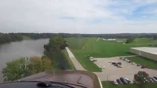 "Poor" turf condition - Cessna 150 Grass Soft Field Landing RWY 6 Keosauqua, Iowa (6K9) Airport screenshot 4