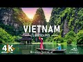 Vietnam 4k  incroyable paysage de nature avec une musique relaxante 4k ultra