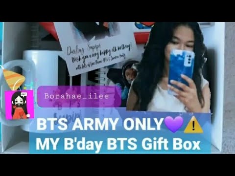 BTS Gift Box #bts #army #borahae #btsgift