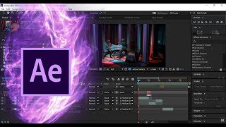 After Effects tutorial Make a video transition as a preset