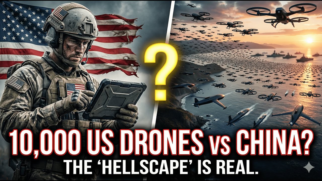 10,000 Drones: Why the US Navy Changed Forever (2026) ⚓
