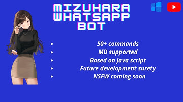 How to deploy Mizuhara bot in whatsapp in windows