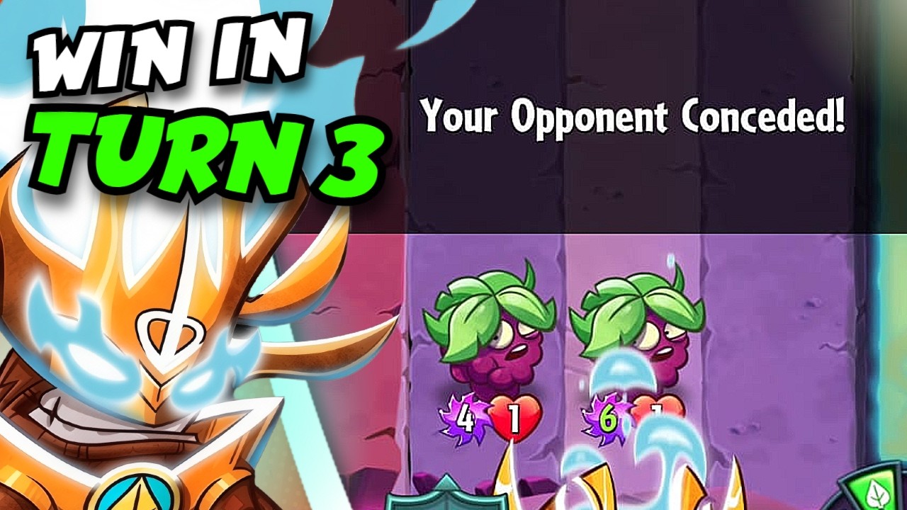 This Budget Captain Combustible Deck WINS on TURN 3 | Pvz Heroes