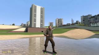 GMOD - Skateboarding in Gmod!! WTF HOW (Garry's Mod Addons)
