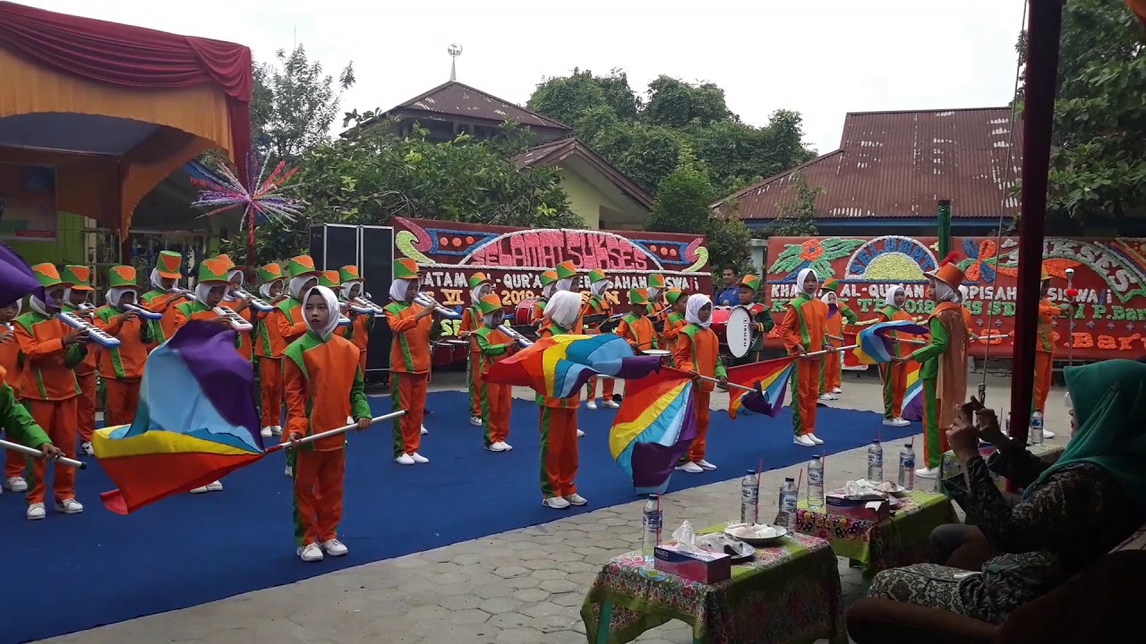 Penampilan Drumband SD Negeri 181 Pekanbaru | Acara Perpisahan