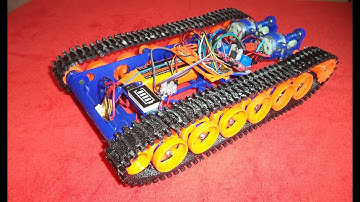 Танк с радиоуправлением на базе ардуино