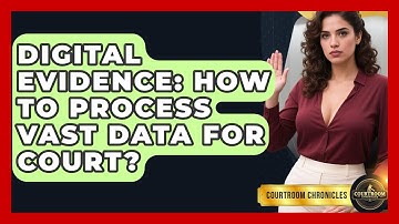 Digital Evidence: How To Process Vast Data For Court? - Courtroom Chronicles