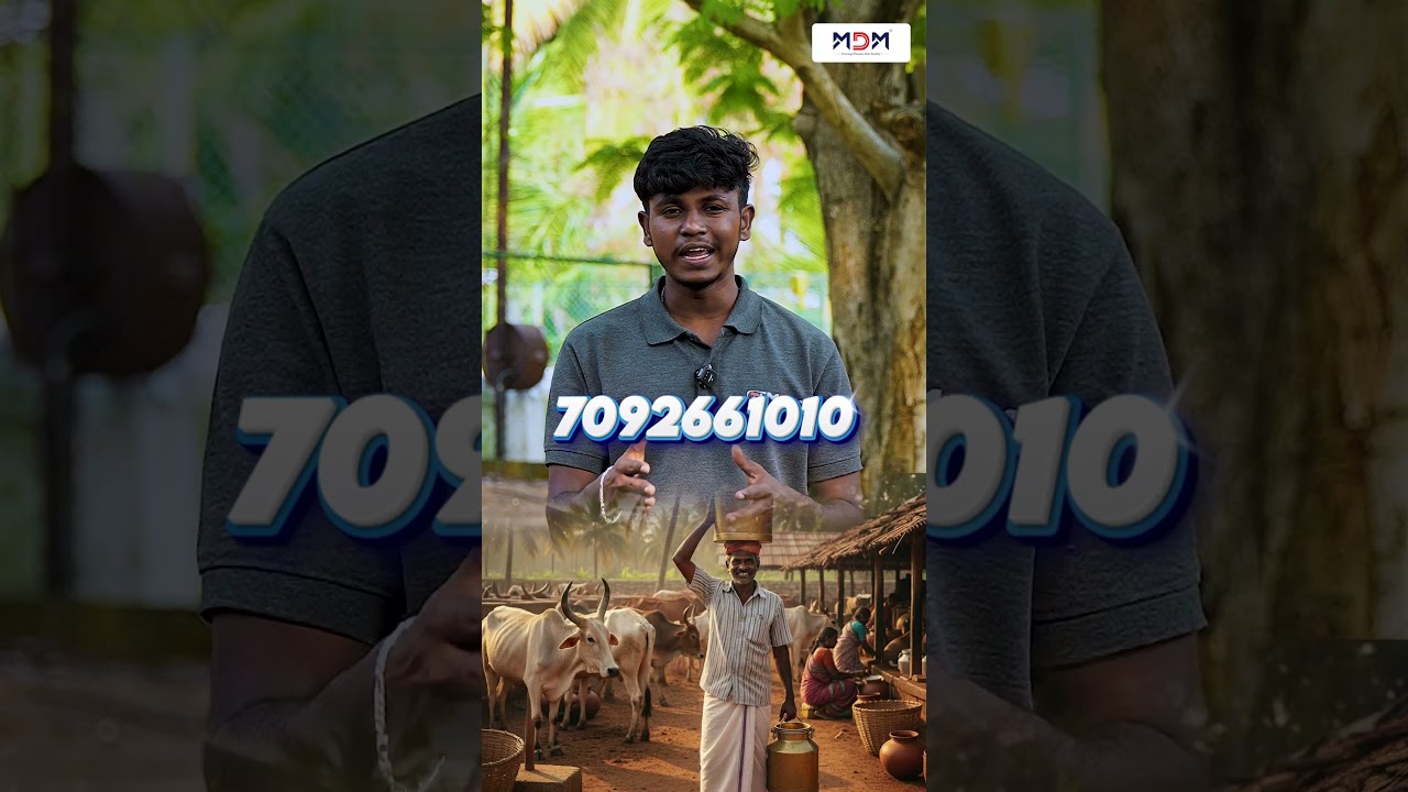 Free Spares உடன் MDM Bestie Milking Machine! 🎁