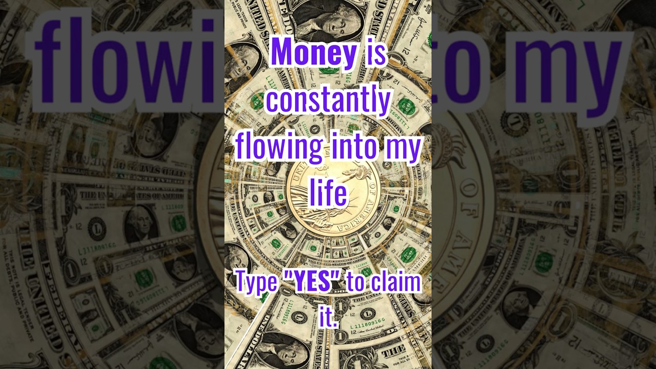 Money Flowing Into My Life 💰 