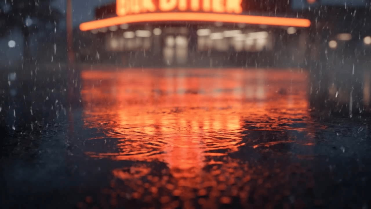 Cinematic Rainy Japan ☔ Neon Reflections at Night