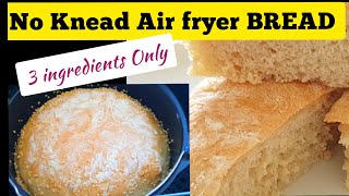 HOW TO MAKE BREAD IN THE AIR FRYER RECIPE // No Knead  Easy Homemade Bread // Air fried Bread #bread screenshot 5