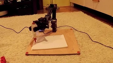 OpenMANIPULATOR-X writing hello using ROS and MoveIt