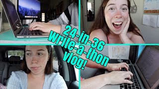 24-IN-36 WRITE-A-THON! // a writing vlog