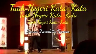 Tuah Negeri Kata-Kata | Puisi Erman Zaruddin Usman | Indonesia