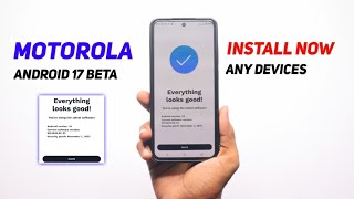 How to Install Android 17 Beta Update | Any Motorola Device! screenshot 4