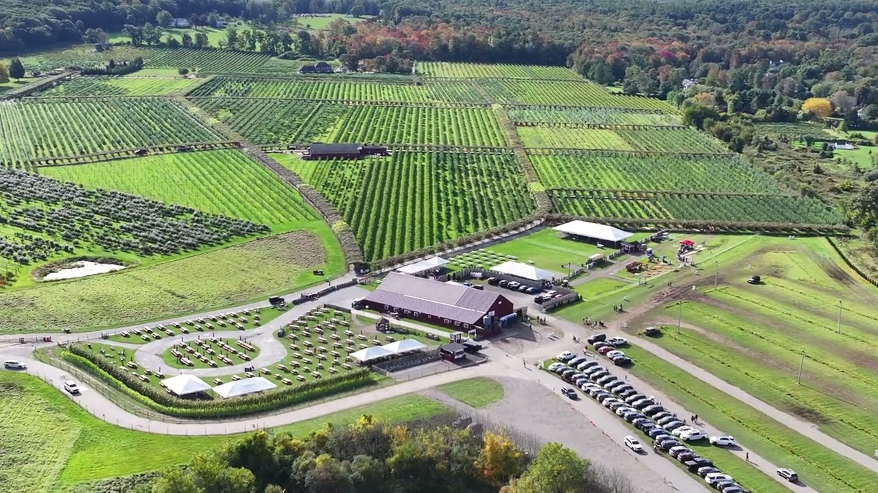 Bird's Eye View of Lookout Farm - Natick, MA - YouTube