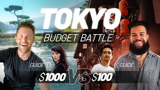 The perfect day in TOKYO (during a TYPHOON!) | Budget vs Luxury