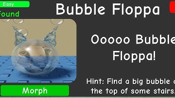 How To Get The “Bubble Floppa” | Find The Floppa Morphs #roblox #floppa