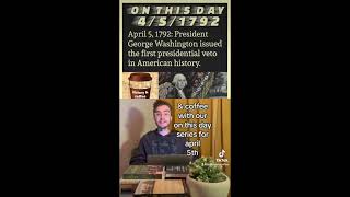 history & coffee OTD: April 5, 1792