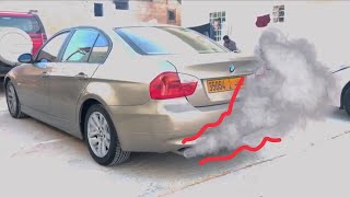 مشكلة بلف التبخير  pcv valve والدخان في البي ام دبليو | pcv valve problem and repair it BMW 2008