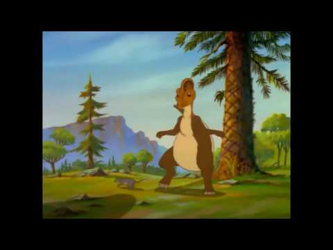 The Land Before Time 5 T-Rex Hunting Corythosaurus