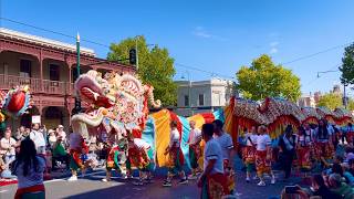 The world’s longest Imperial Dragon Parade in Bendigo 大金龙巡游澳洲金都本迪戈 Return of the Dragon Ceremony