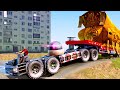 Spintires: MudRunner - Truck almost stuck on giant speed ep15