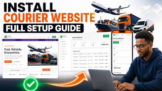 How to Install a Courier & Logistics Website Script — Full Setup Guide
