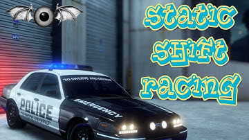 DRIFTING THE POLICE CAR! | Static Shift Racing