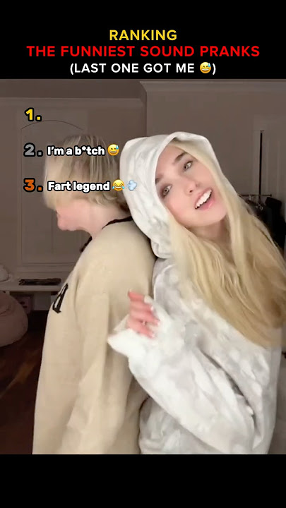 RANKING THE FUNNIEST SOUND PRANKS 😅 (PART1)