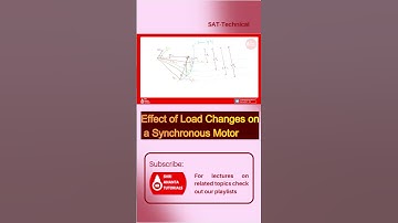 Effect of Load Changes #shorts  #electricalengineering #synchronousmotor